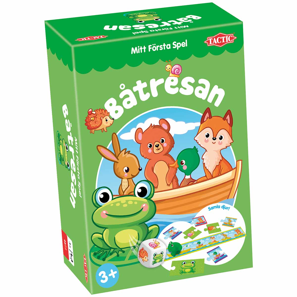 Tactic, Mitt första spel, Båtresan