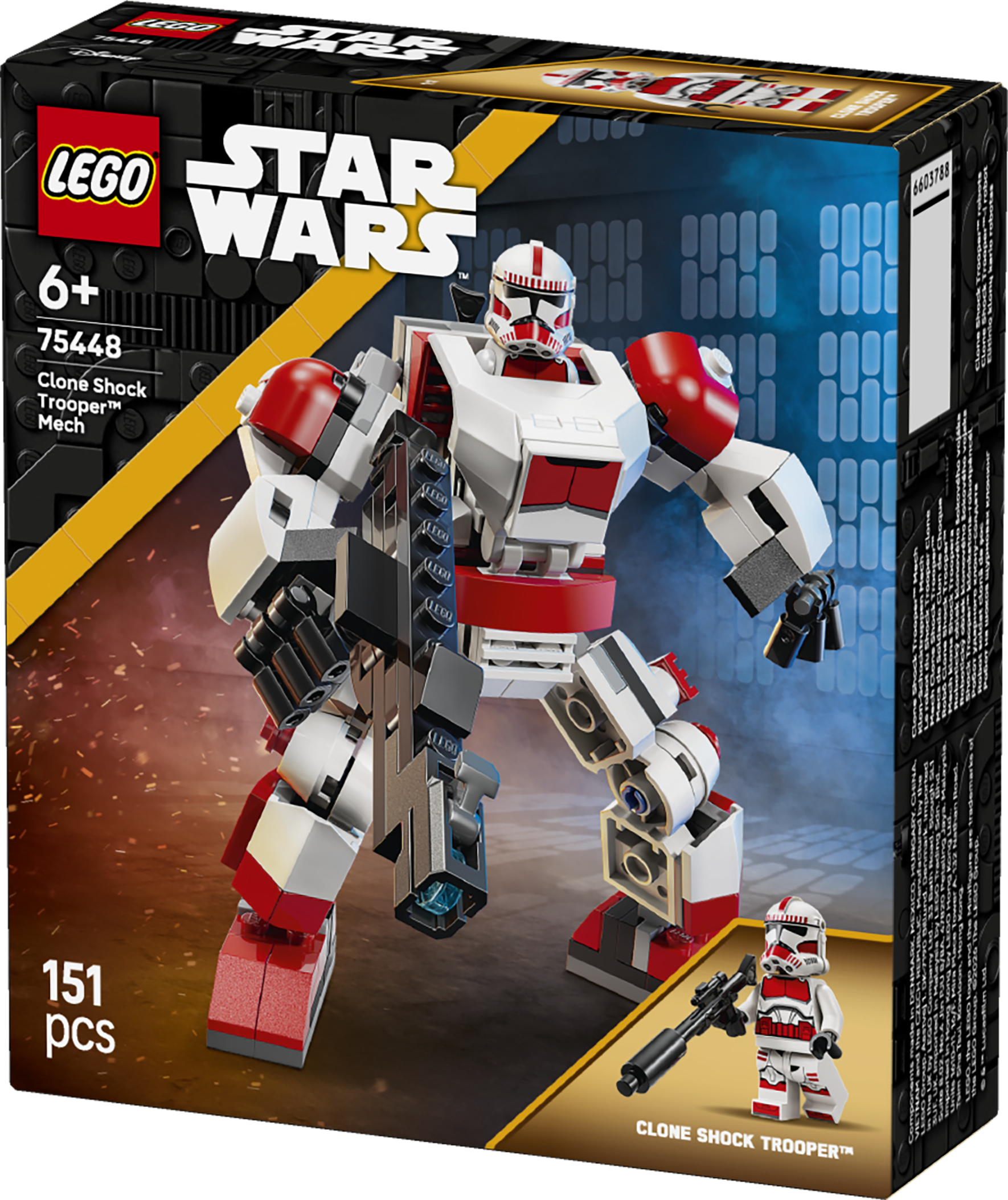 LEGO® Star Wars™ Clone Shock Trooper™ Mech Set 75448