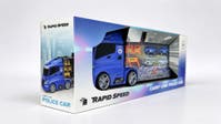 Rapid Speed - Truck med polisfordon & tilbehör
