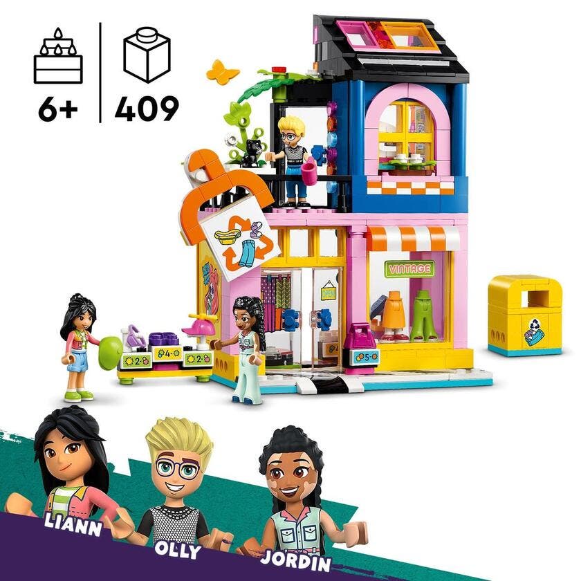 LEGO Friends 42614, Vintagebutik