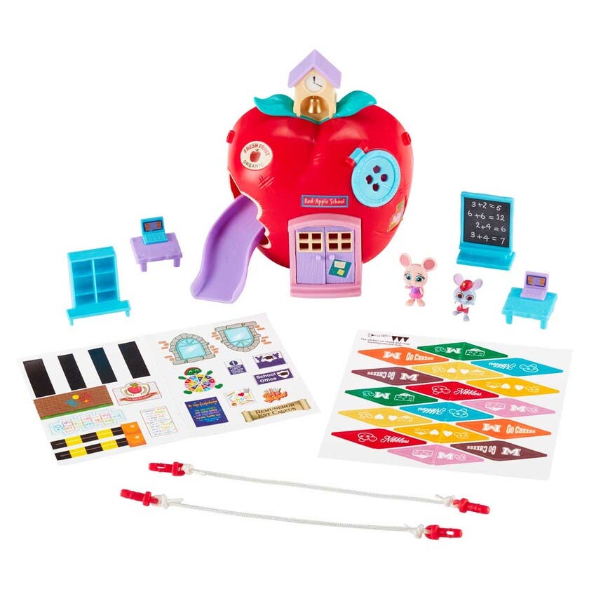 Mouse In The House, The Red Apple School Playset
