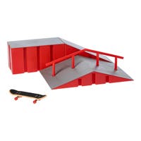 Skills Finger Board, Skatepark Med 1St Skateboard