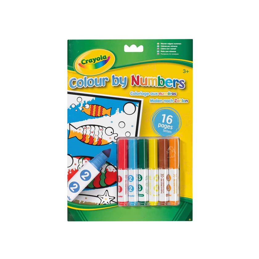 Crayola Färglägg Enligt Siffror