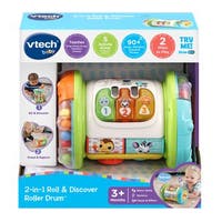 Vtech, 2- In 1 Rolling Explorer Drum