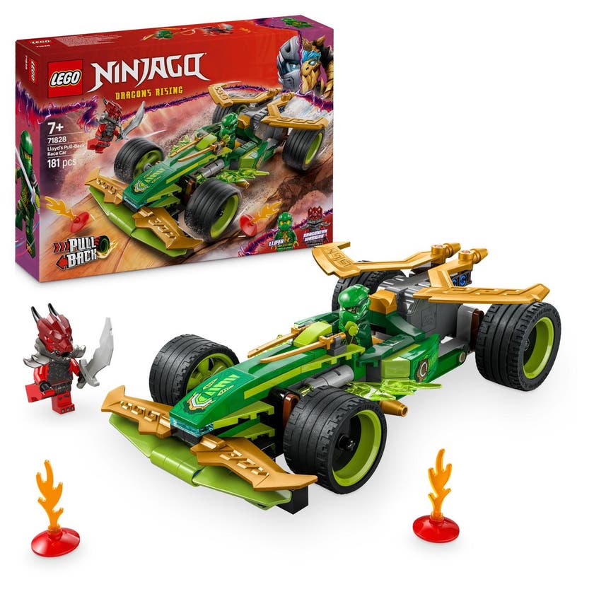 LEGO Ninjago 71828, Lloyds pull back-racerbil