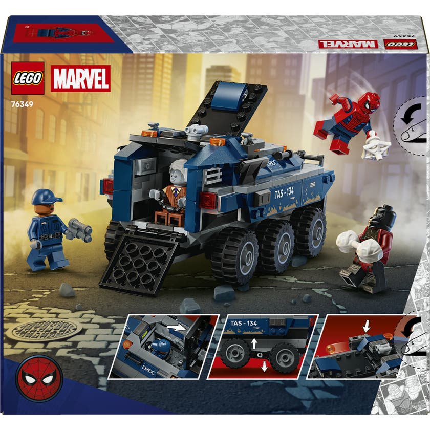 LEGO® | Marvel Spider-Man fängelsetransportjakt 76349