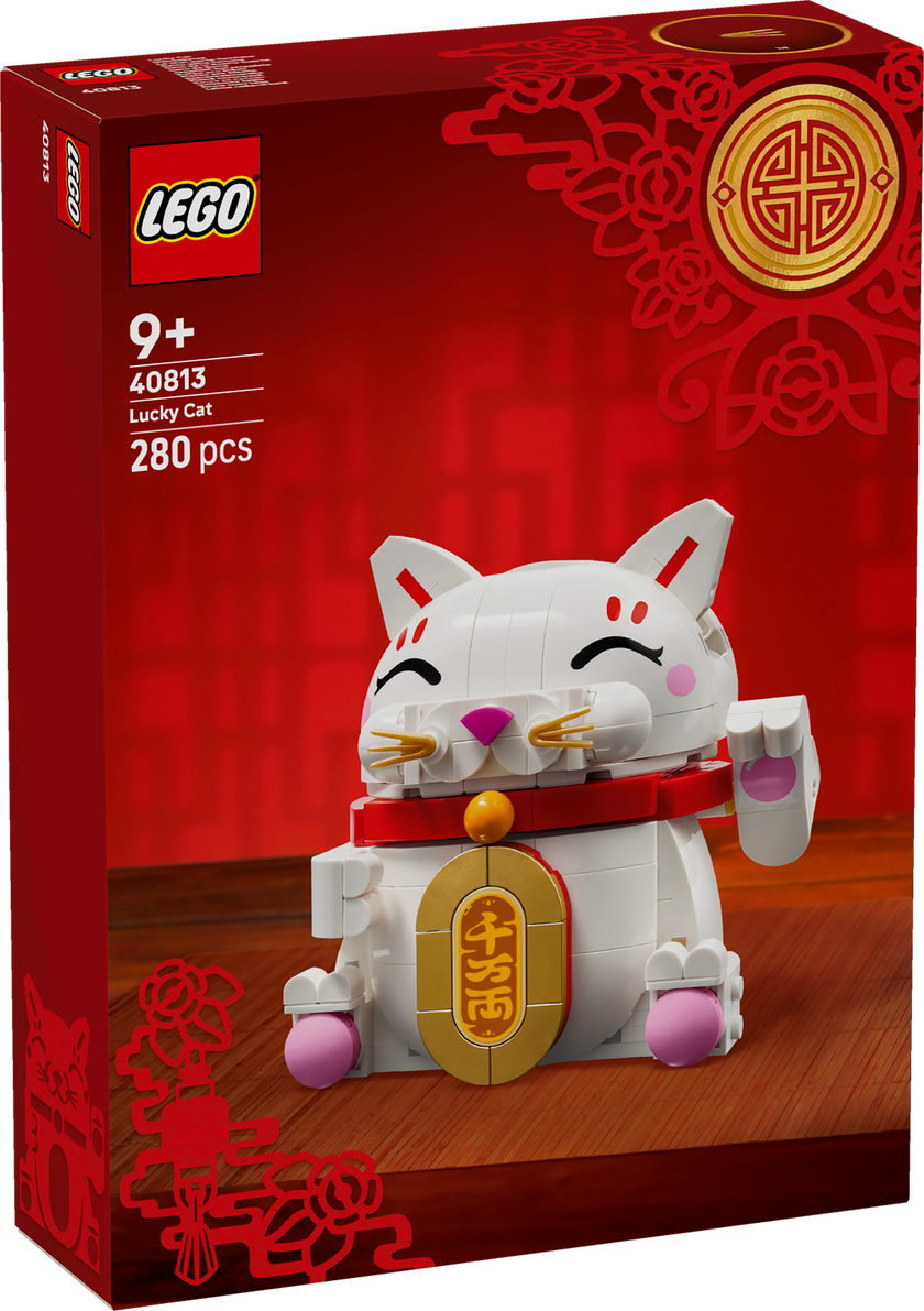 LEGO® Lyckokatt Byggset och heminredning för tur 40813