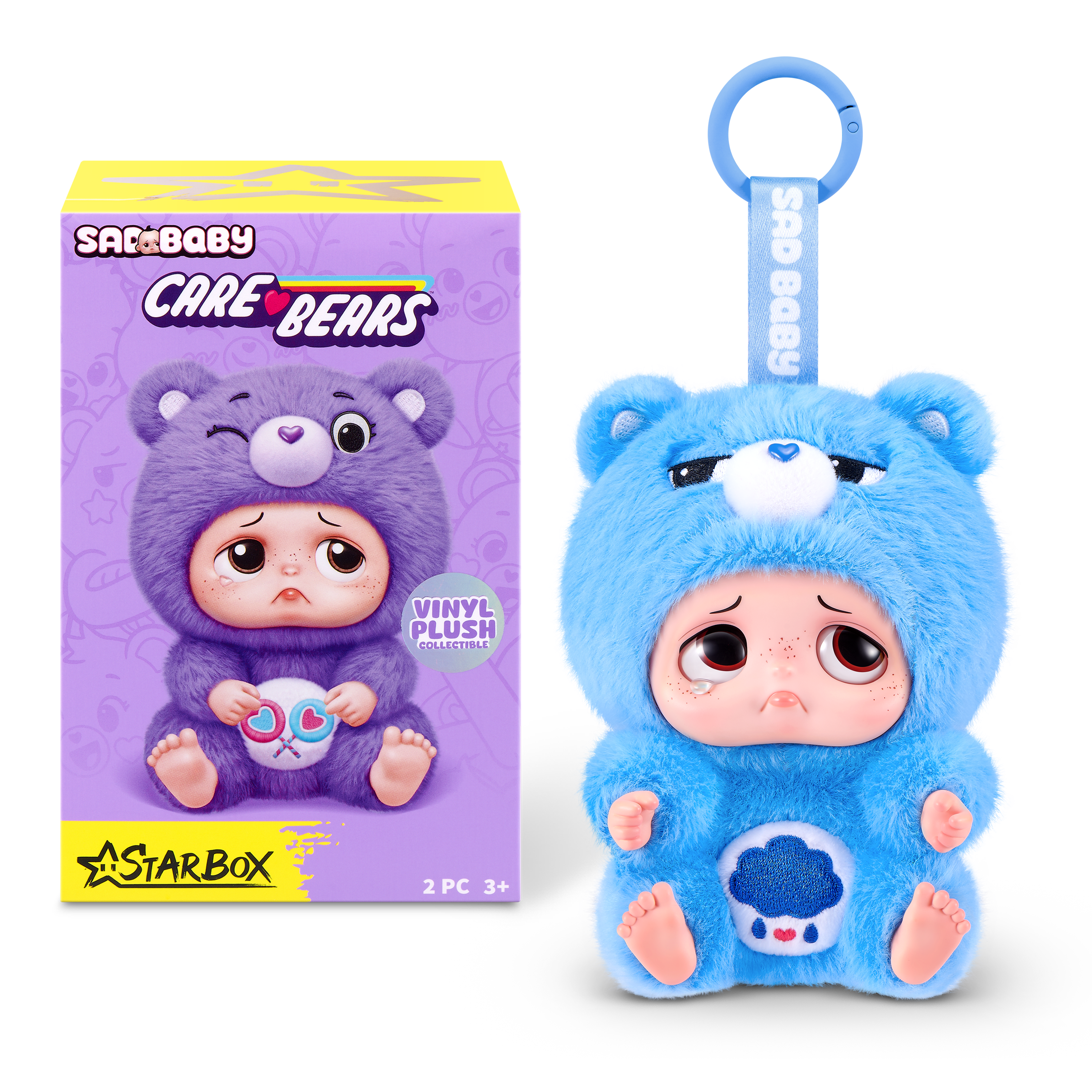 Care Bears Sad Baby Nyckelringar Blindbox