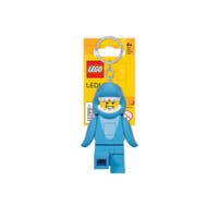 LEGO ICONIC, SHARK SUIT GUY Key chain w/LED light