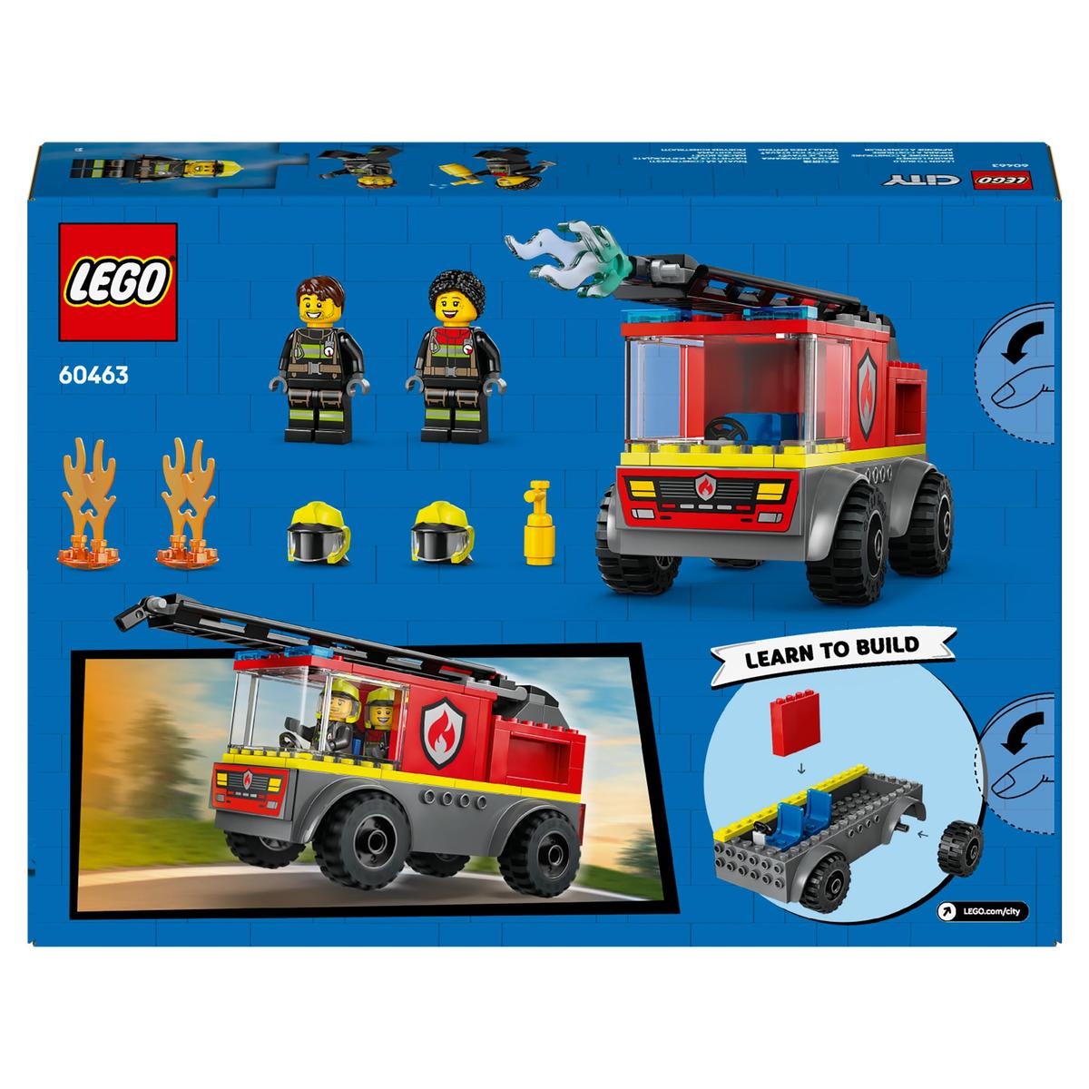 LEGO City Fire 60463, Brandbil med stege