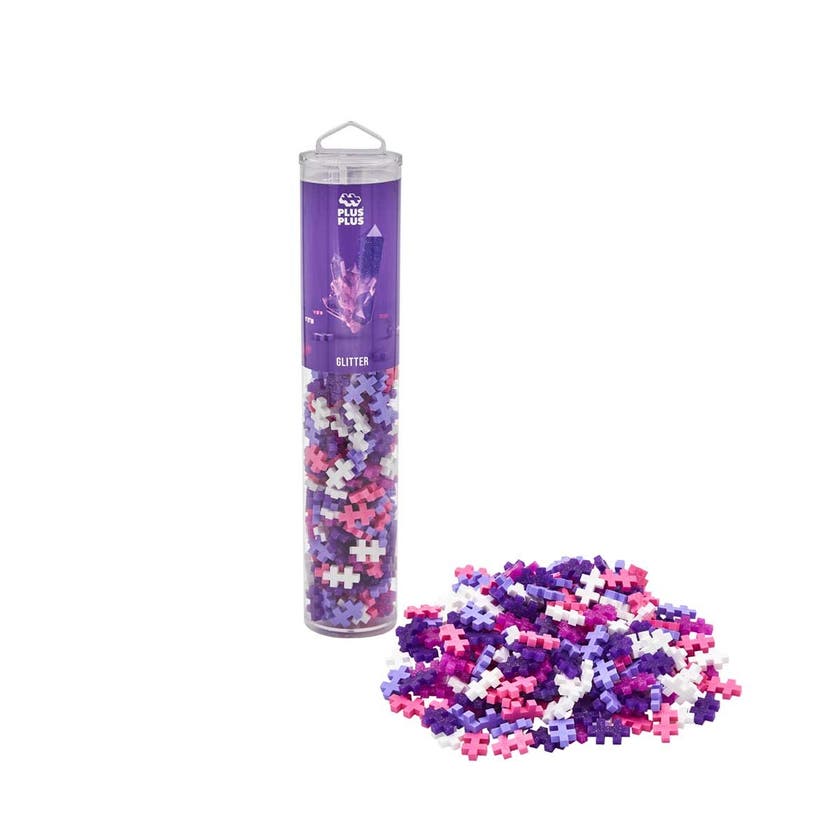 Plus-Plus Glitter mix / 240 pcs Tube