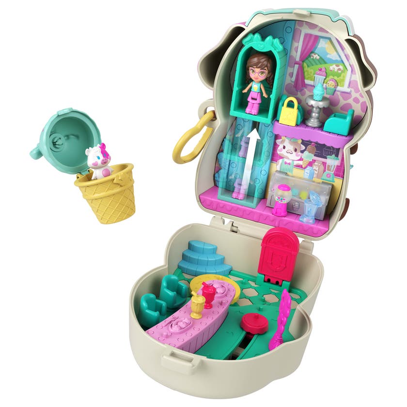 Polly Pocket Cowbell Diner Compact