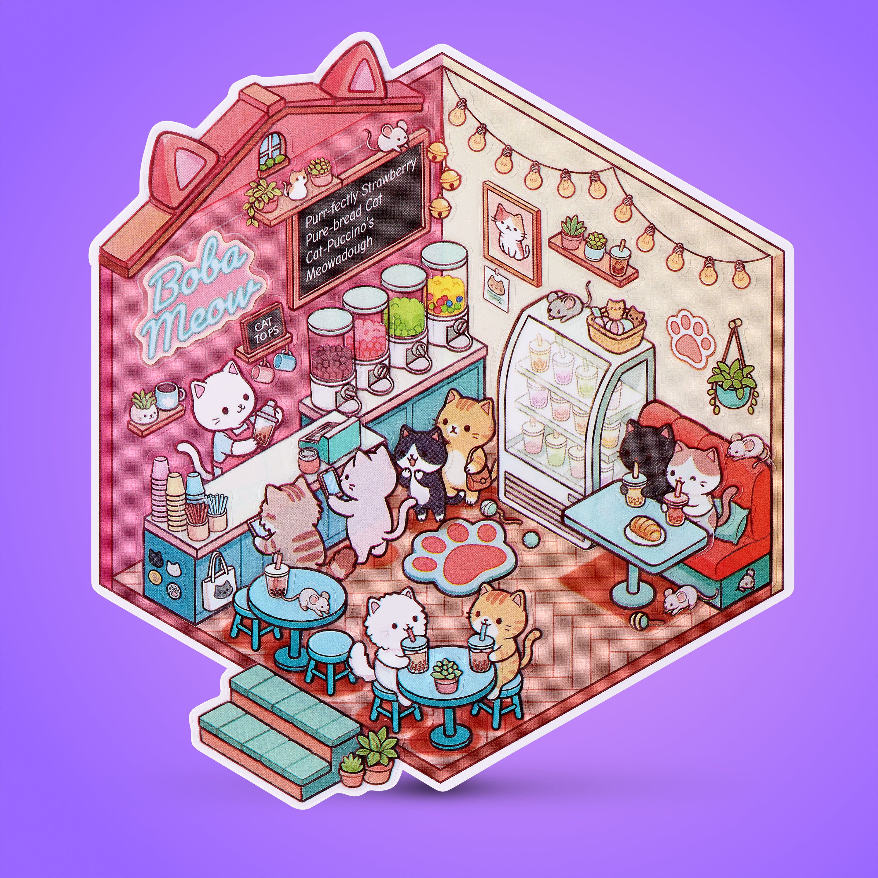ZURU Sticker Therapy Kawaii Kitties