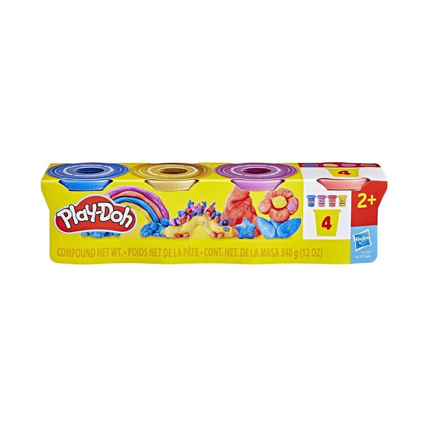 Play-Doh Specialty Compound 4 Pack Metallic