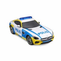 Radiostyrd Mercedes-AMG GT Polisbil 1:24