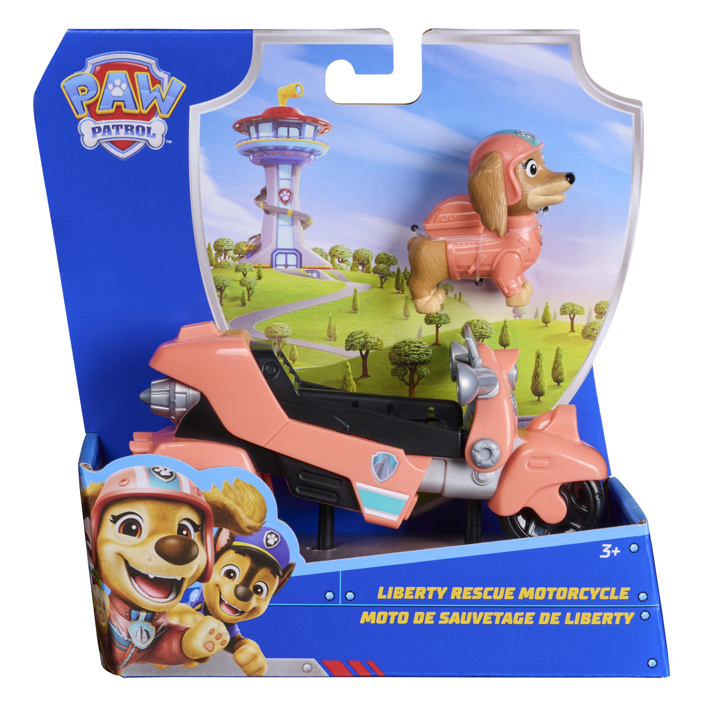 PAW Patrol Liberty räddningsmotorcykel