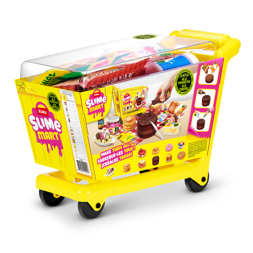 Slime mart – skapa realistisk mat av klämbart slime