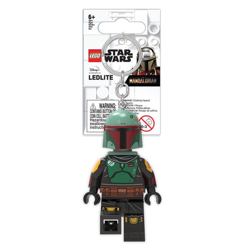 LEGO Star Wars Boba Fett nyckelring med LED-ljus