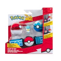 Pokemon, Clip 'N' Go Poke Ball Belt Set Pikachu