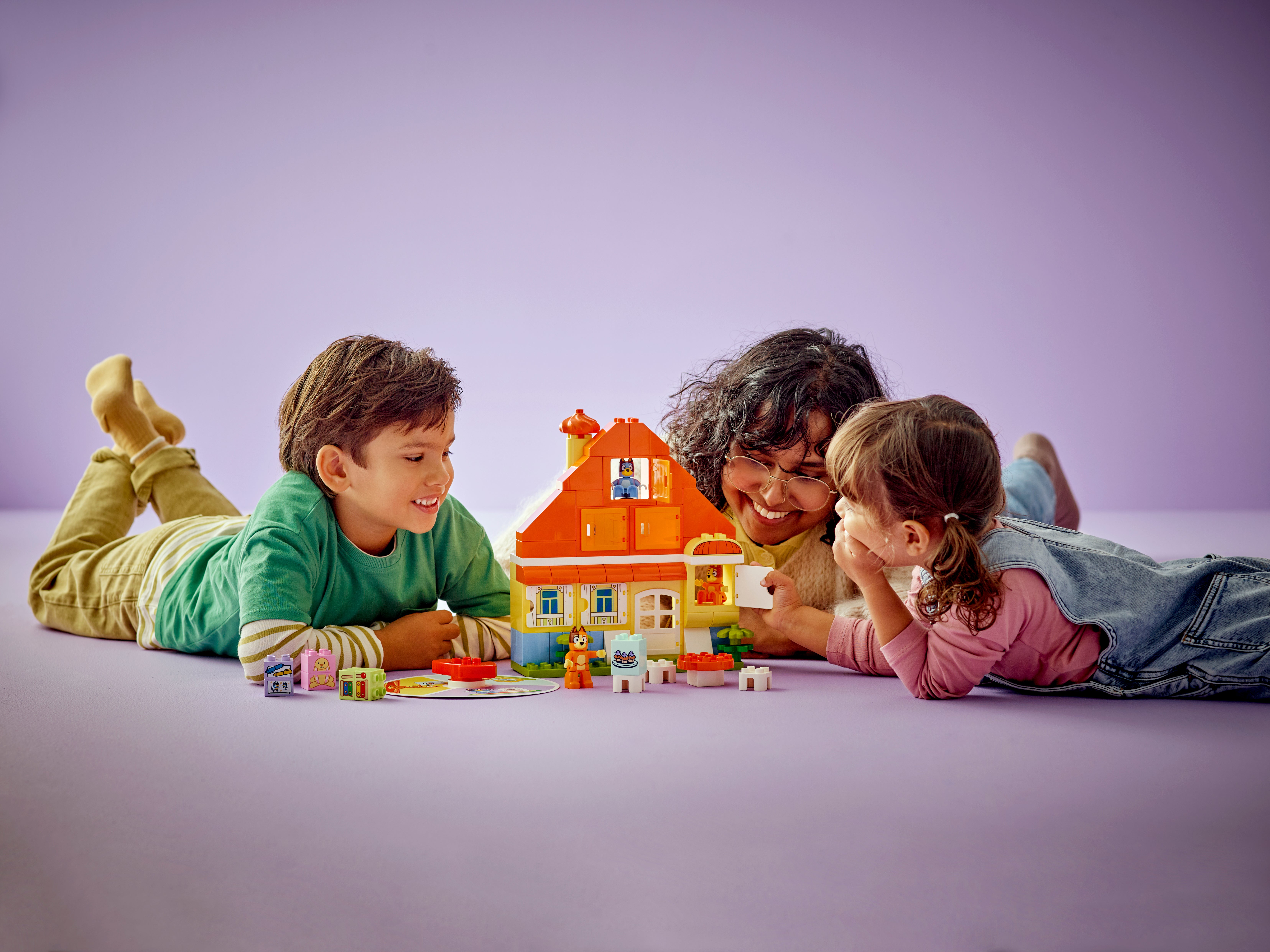 LEGO® DUPLO® Blueys hus med memoryspel Interaktiv leksak 10459