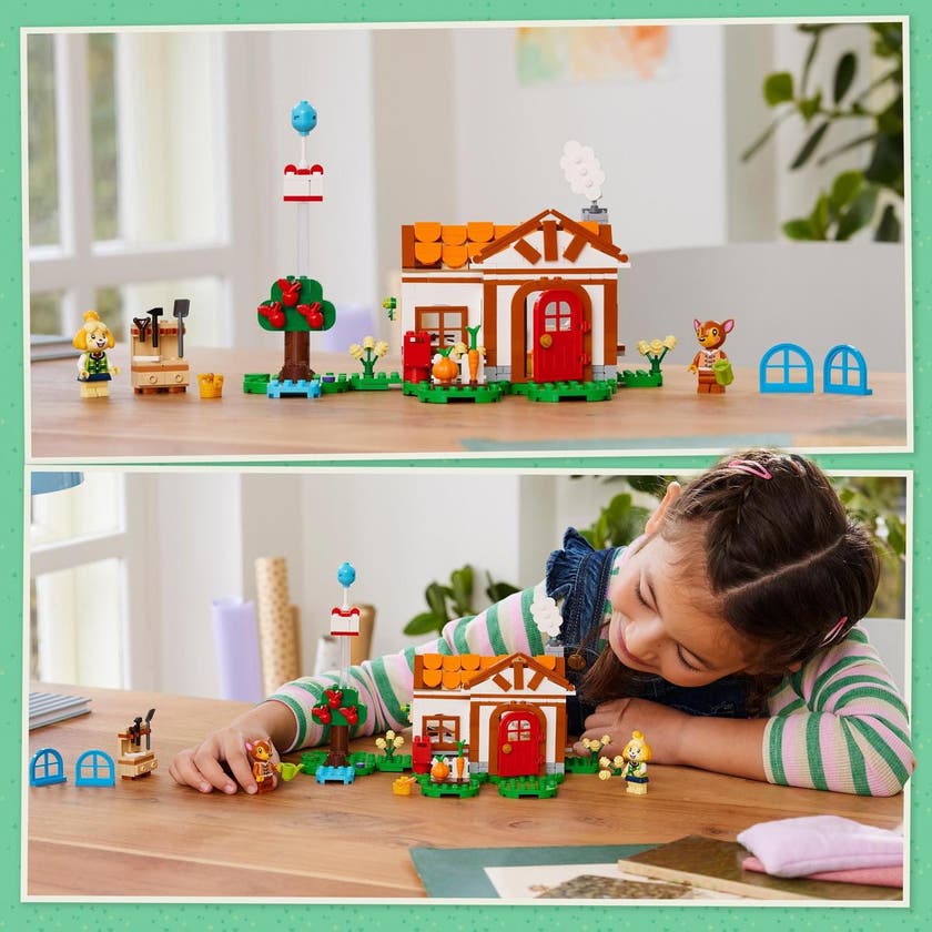 LEGO Animal Crossing 77049, Isabelle på besök