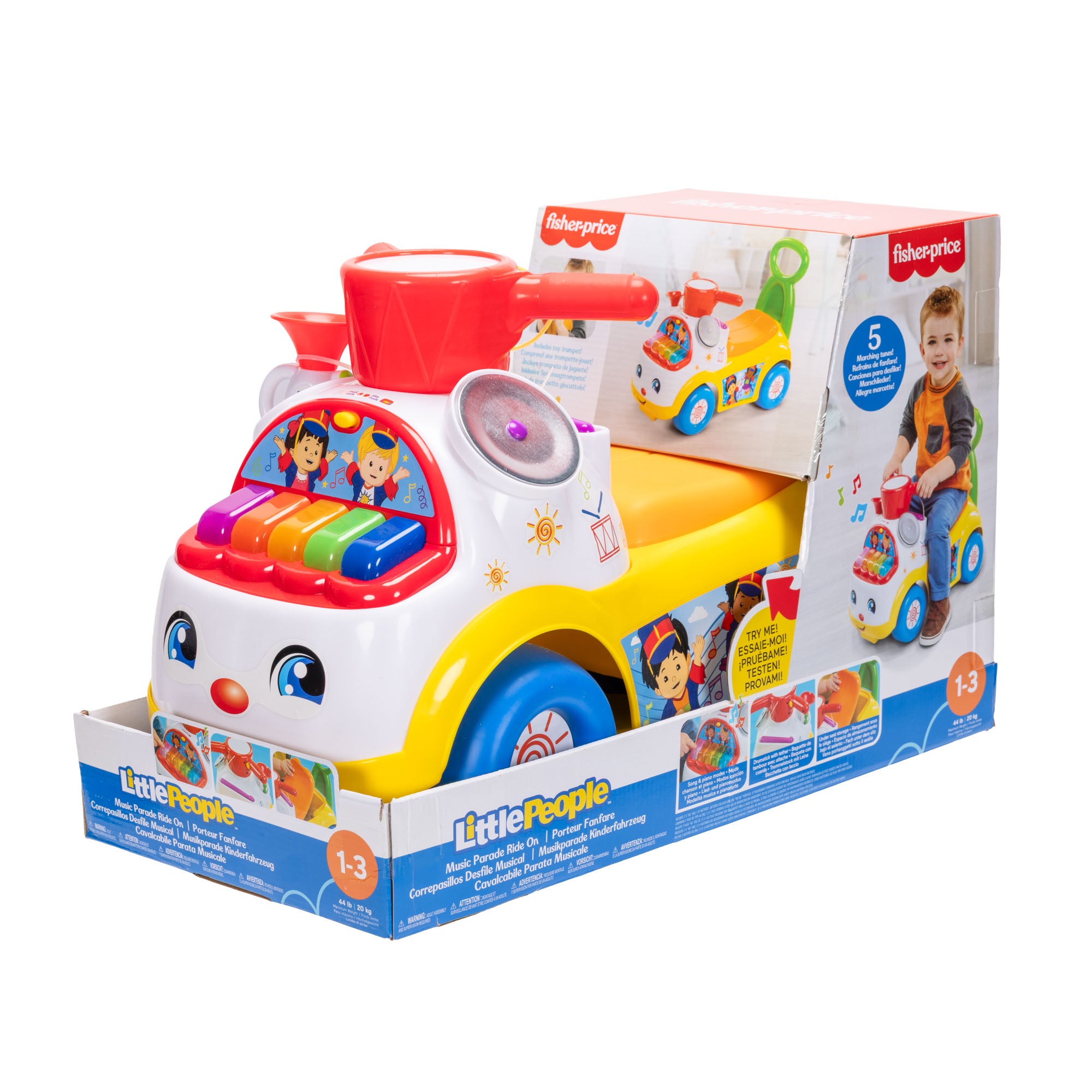 Fisher Price Ultimate Music Parade Ride On sparkbil