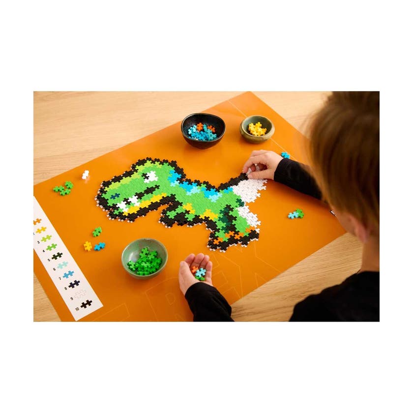 Plus-Plus Puzzle By Number T-Rex 250 pcs