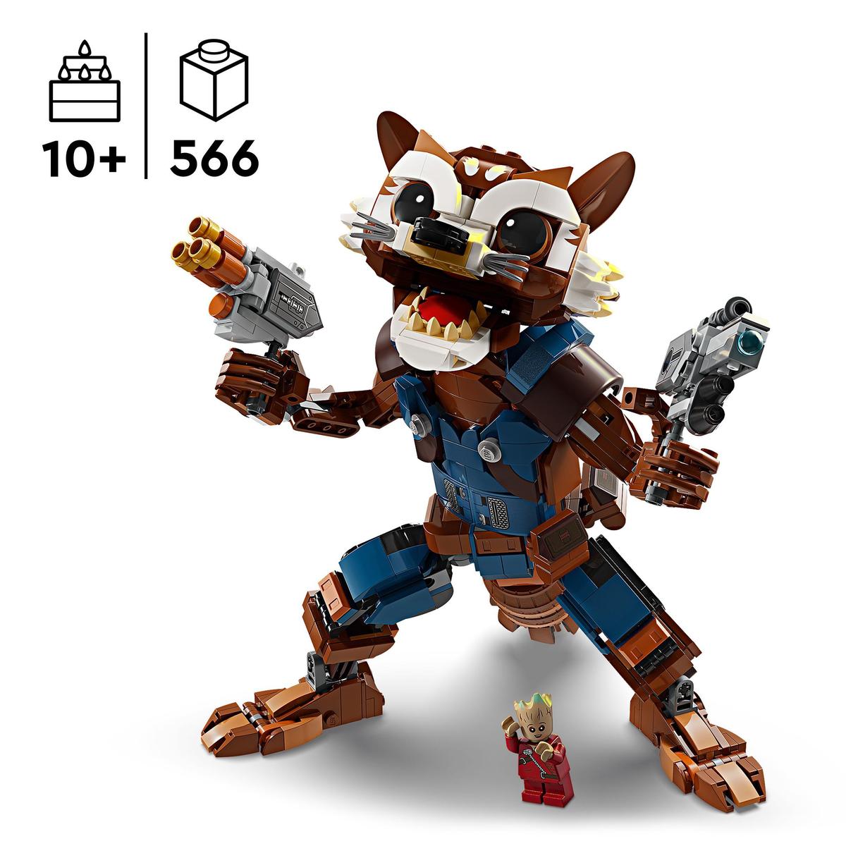 LEGO Marvel 76282, Rocket & Baby Groot