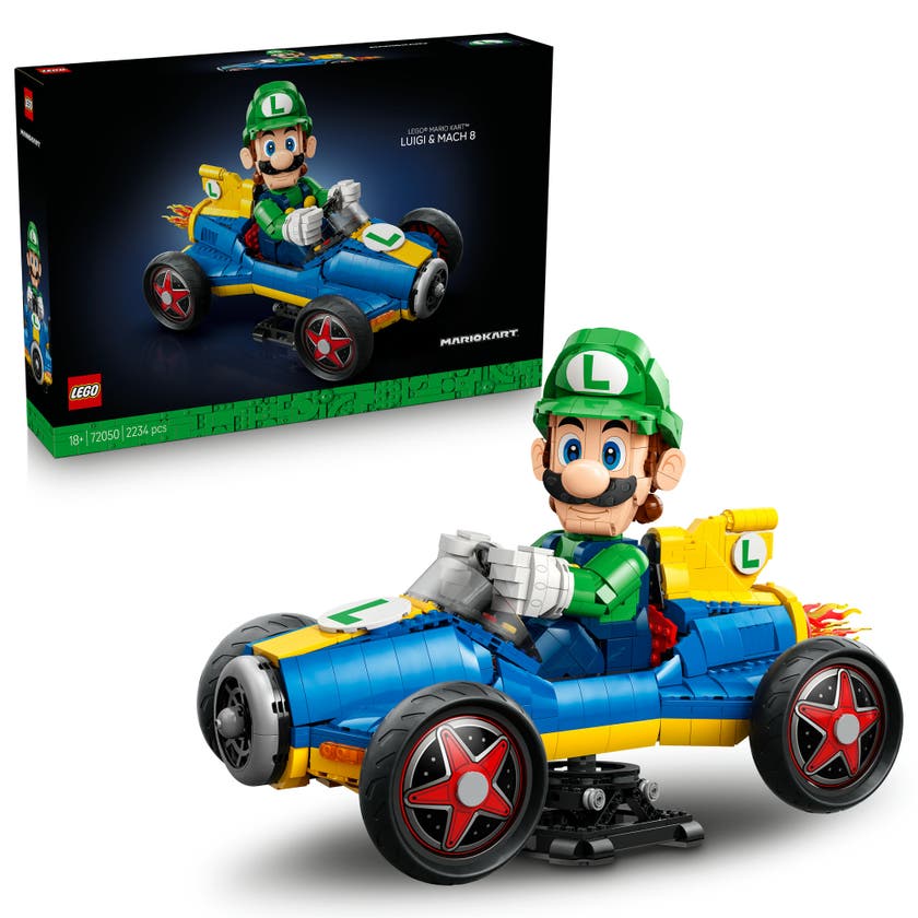 LEGO® Mario Kart™ – Luigi och Mach 8 Set 72050