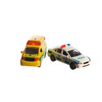 Special Team, Polis och Ambulans 2 pack med ljus o ljud SV