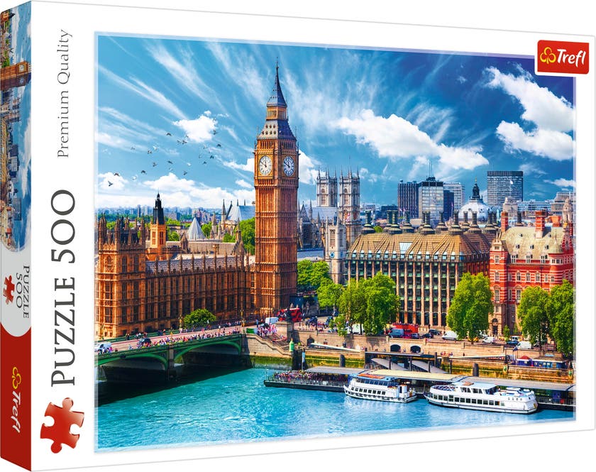 Trefl Pussel Sunny day in London 500 delar