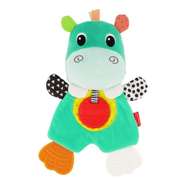 WEBBFYND Infantino, Cuddly Teether, Hippo