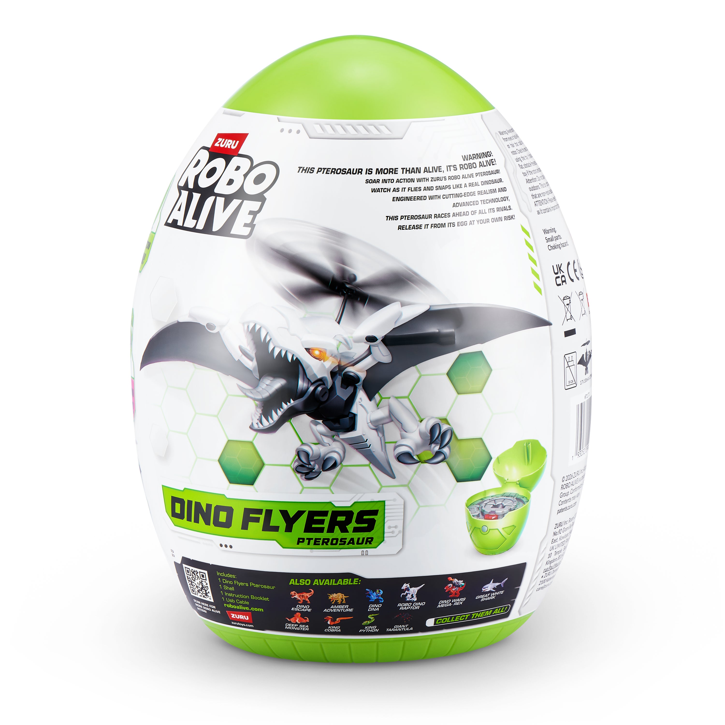 Robo Alive Dino Flyers – styrbar flygande dinosaurie