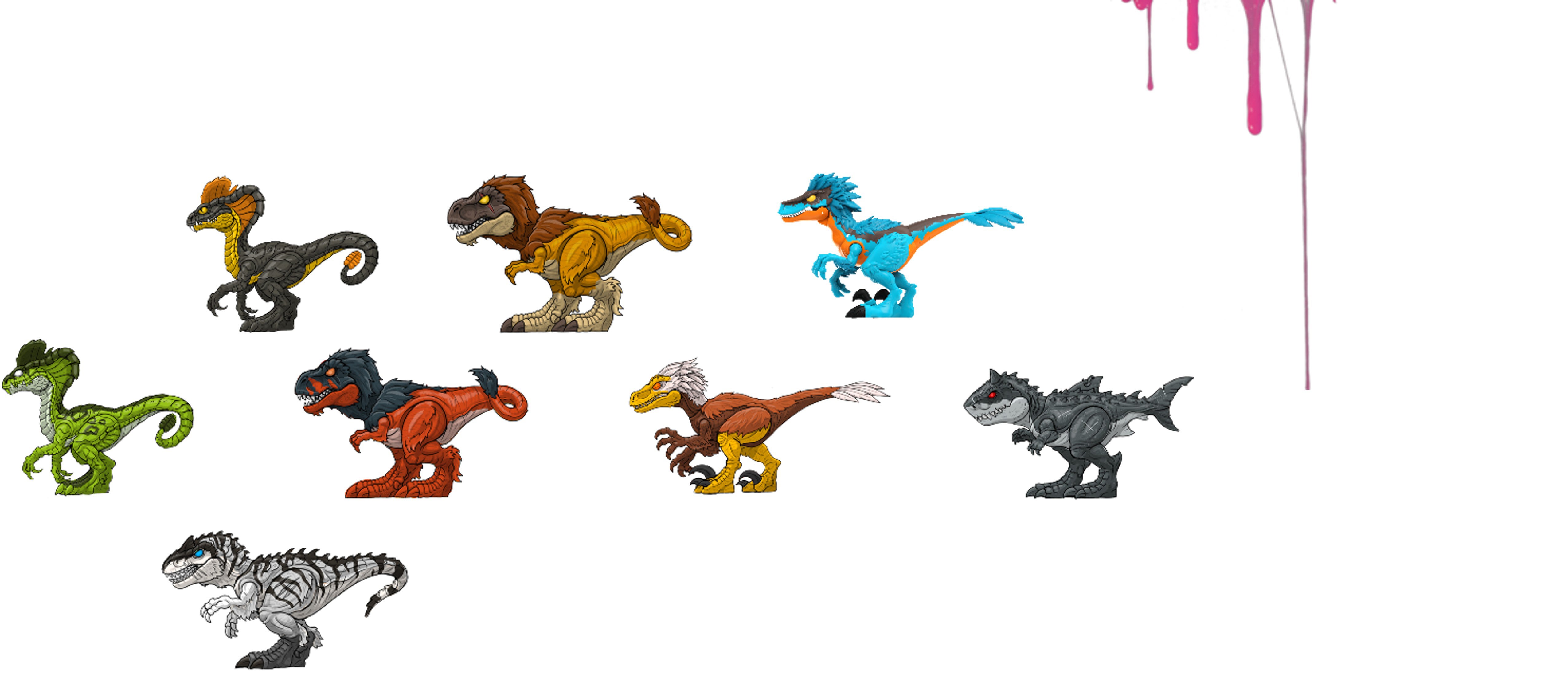 Primal Hatch Dino Hybrids