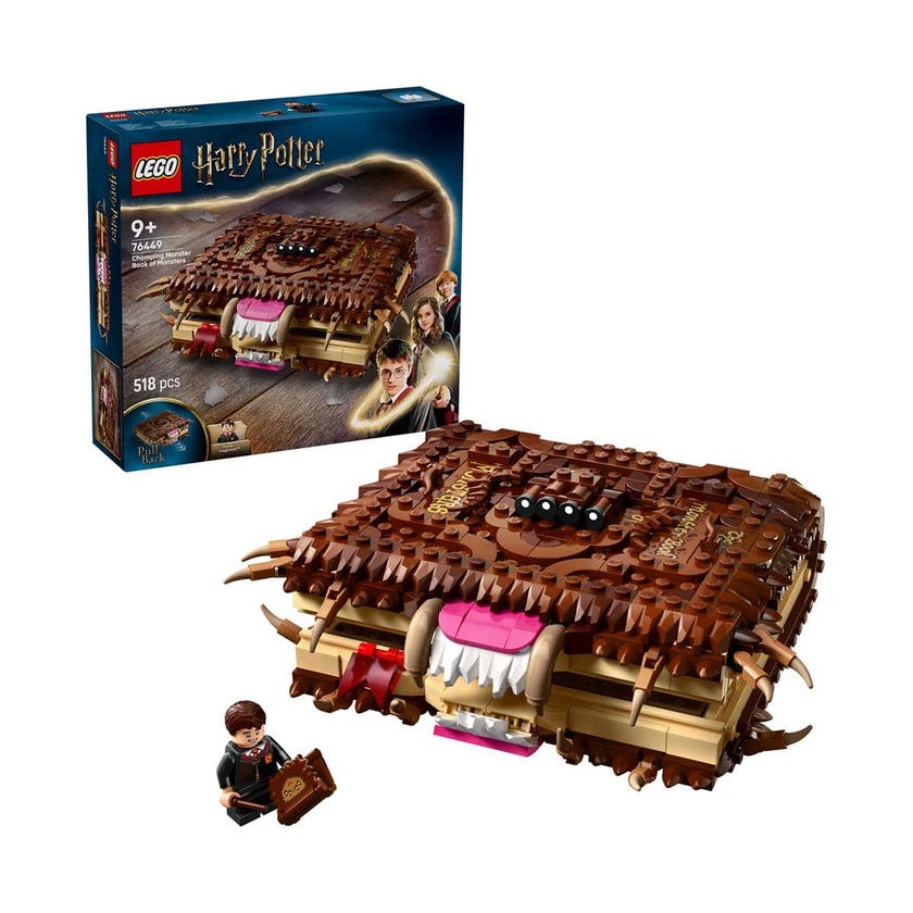 LEGO Harry Potter 76449, Den tuggande Monsterboken om monster