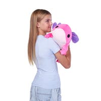 Hug-A-Lumps Axolotl Medium Ally - Viktat Gosedjur