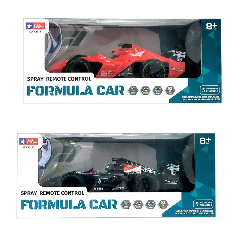 Rapid Speed - R/C Formula bil röd med ånga