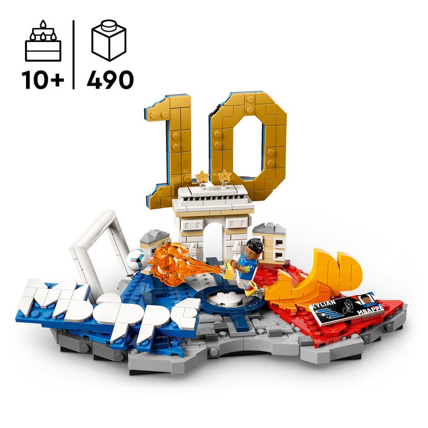 LEGO® Editions Kylian Mbappé – fotbollshöjdpunkter 43013