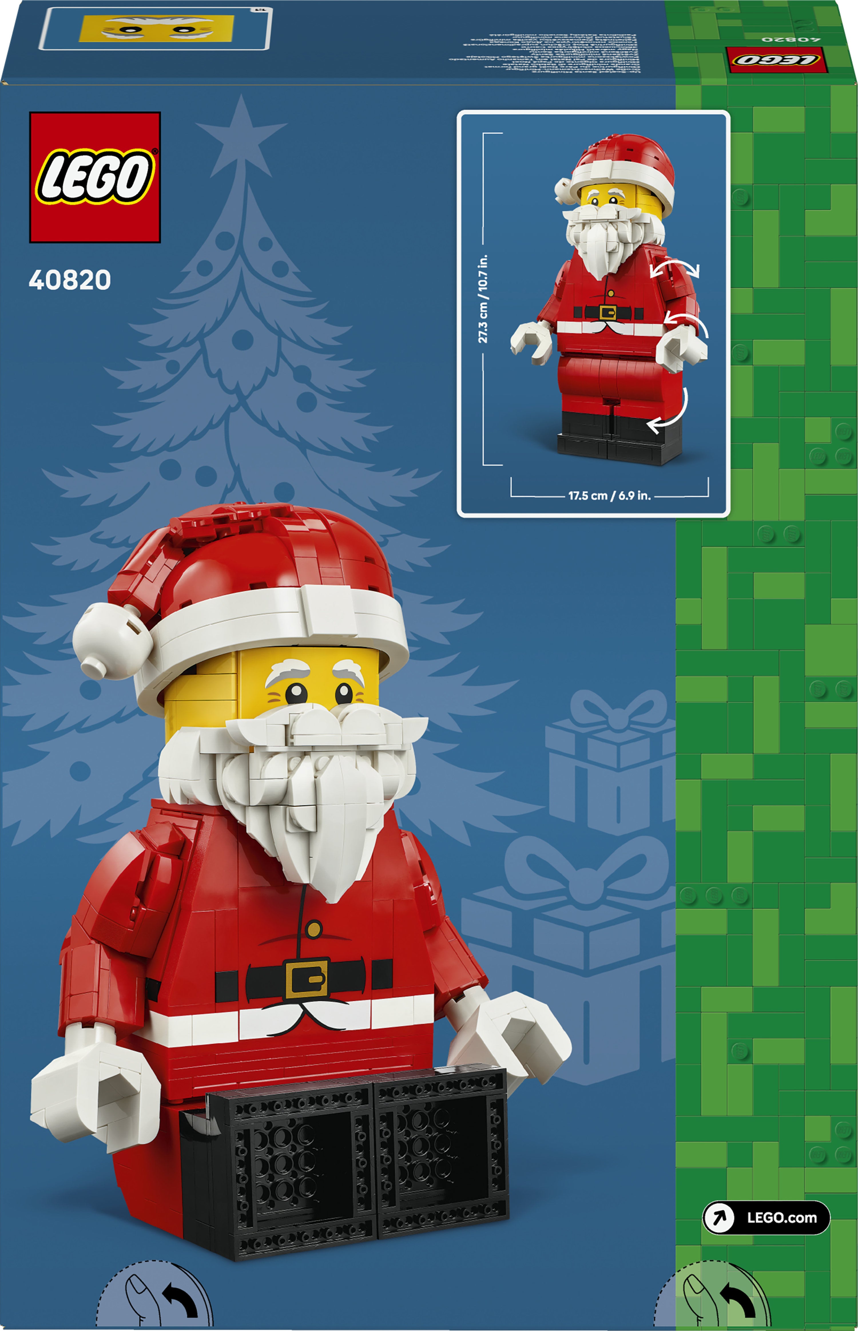 LEGO® Iconic Stor jultomte-minifigur - 40820