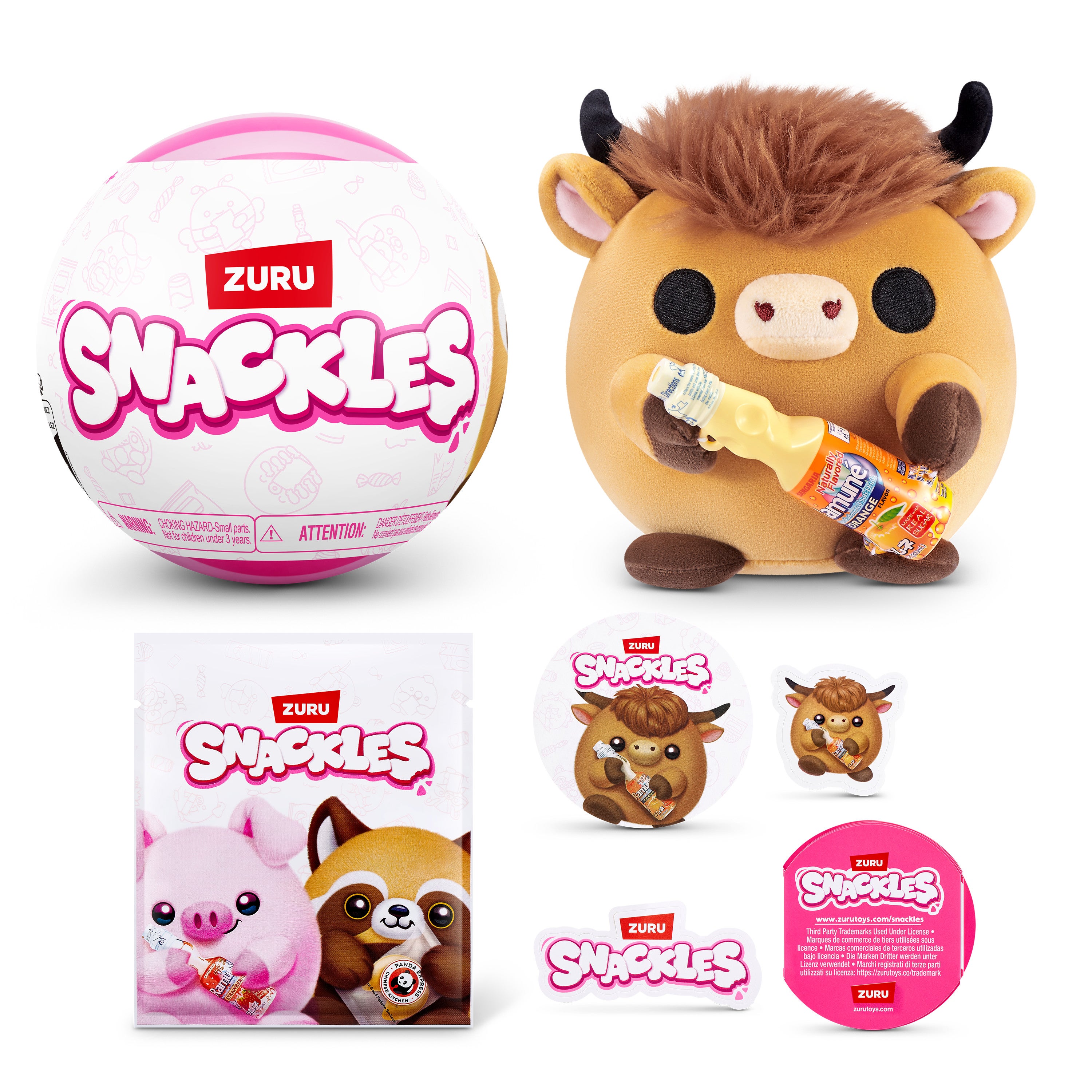 Snackles S3 Core Licensed Capsule 5"
