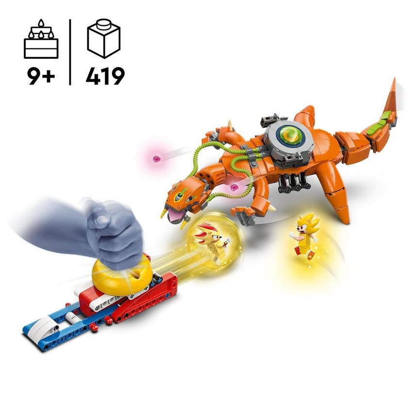 LEGO Sonic 77003, Super Shadow mot Biolizard