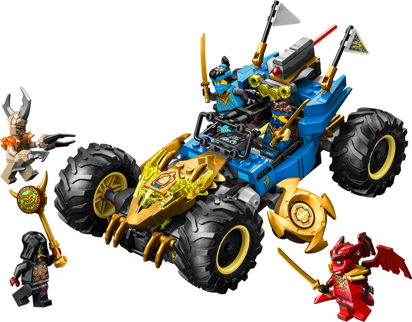 LEGO® NINJAGO® Jays förvandlingsbil Racingleksak 71856