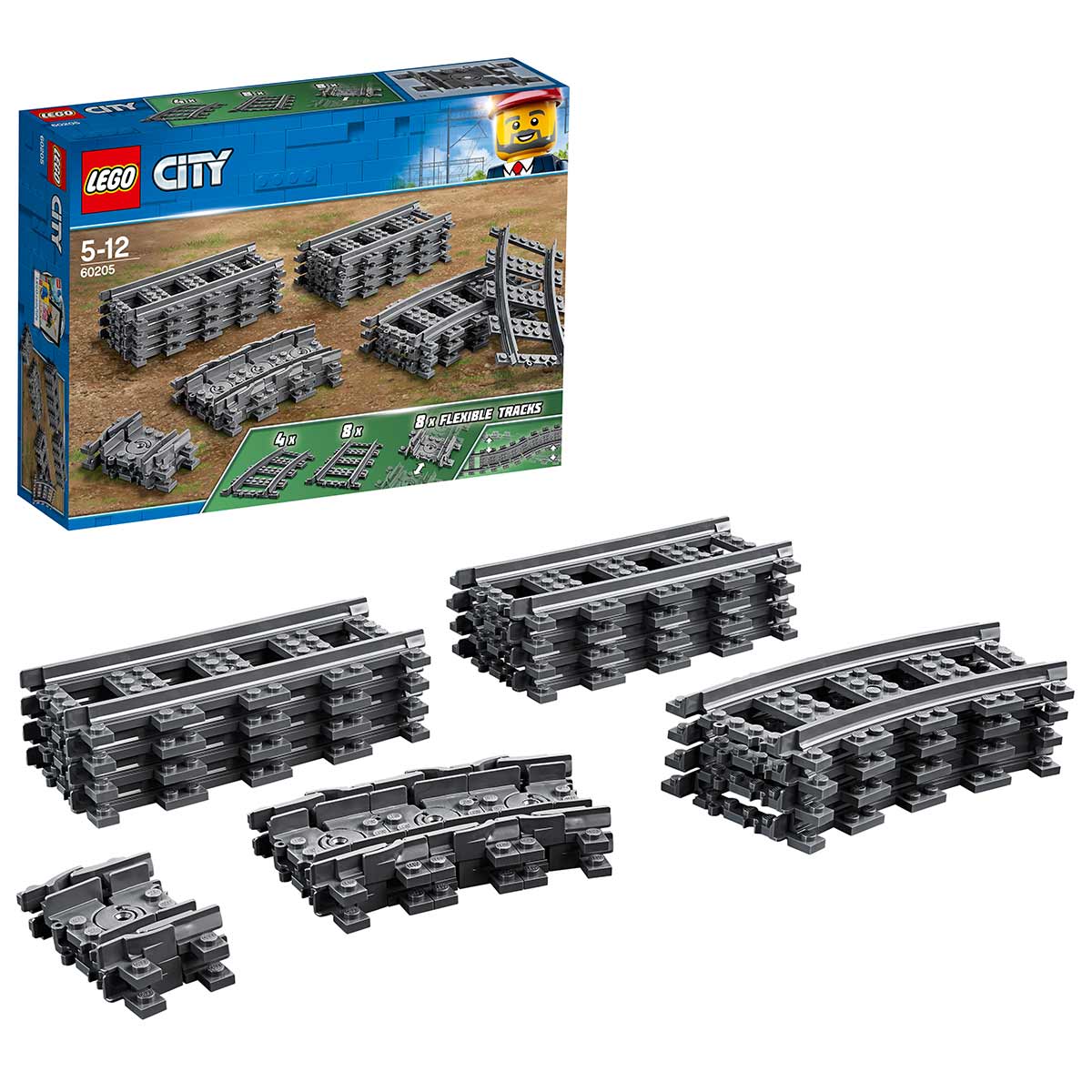 LEGO City Trains 60205, Spår