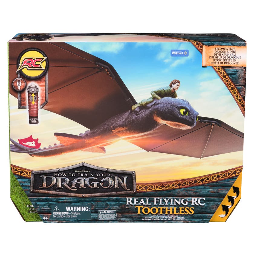 Dragons Movie Rc Real Flying Toothless