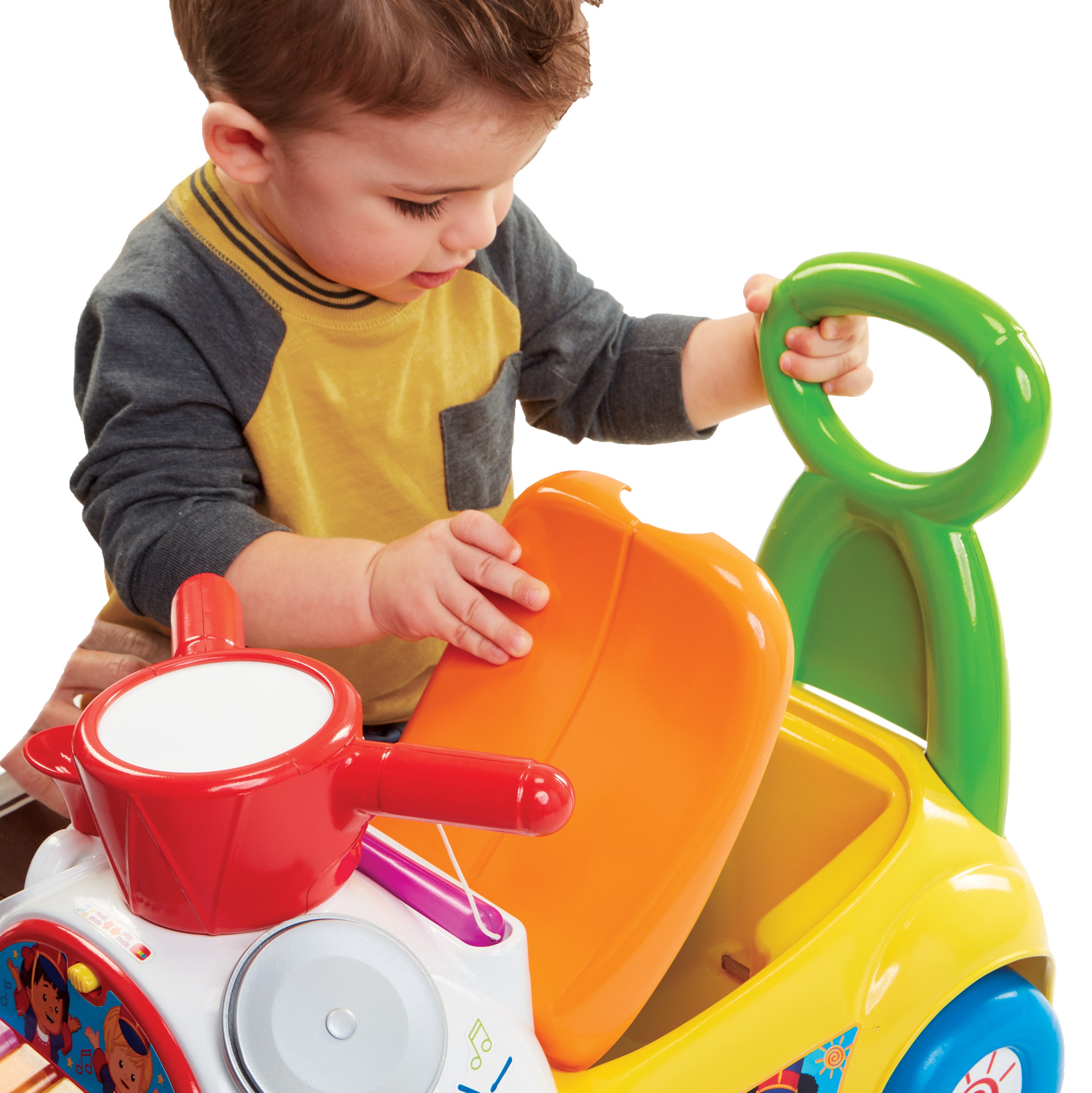Fisher Price Ultimate Music Parade Ride On sparkbil