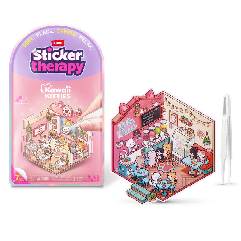 ZURU Sticker Therapy Kawaii Kitties