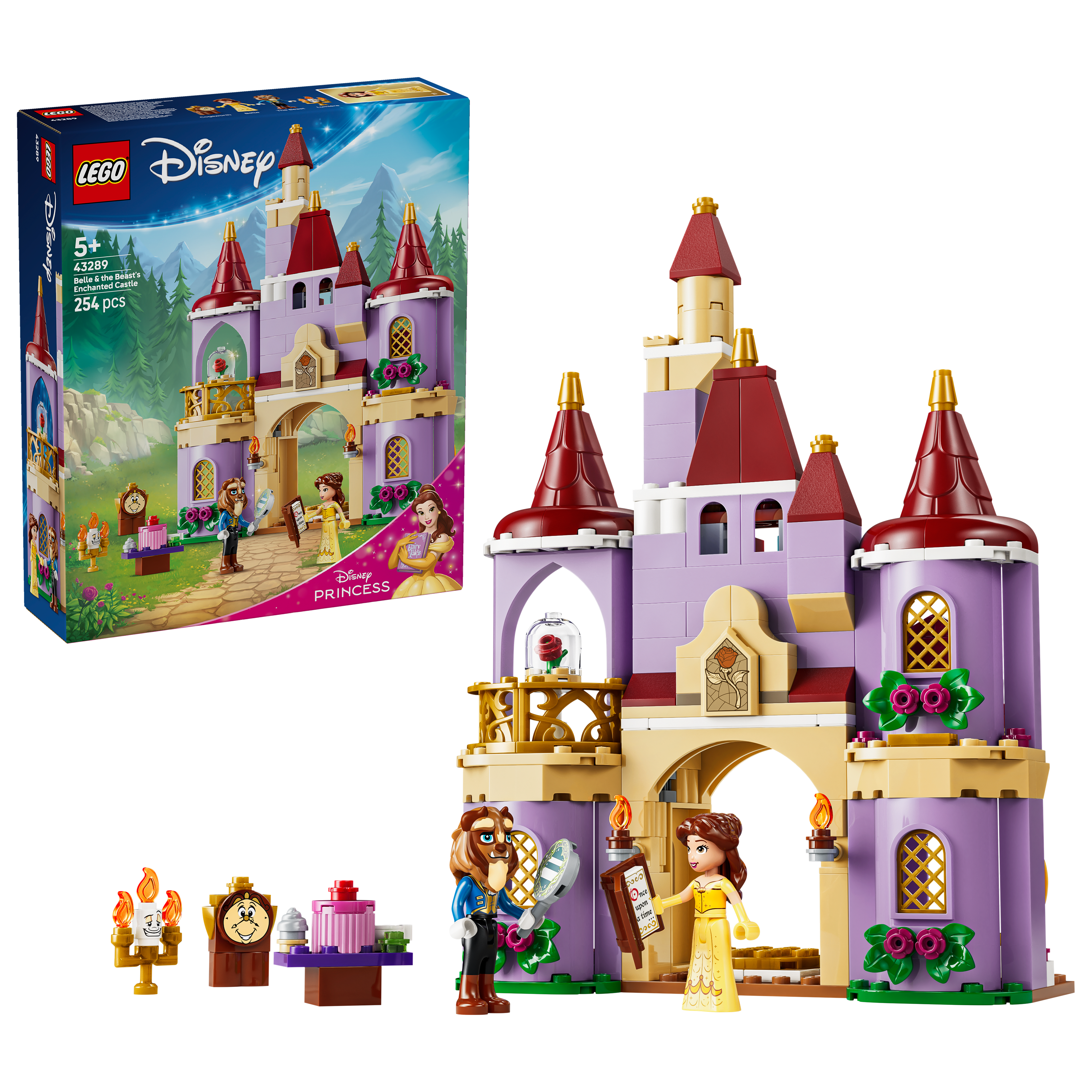LEGO® │ Disney Princess Belles och Odjurets förtrollade slott 43289