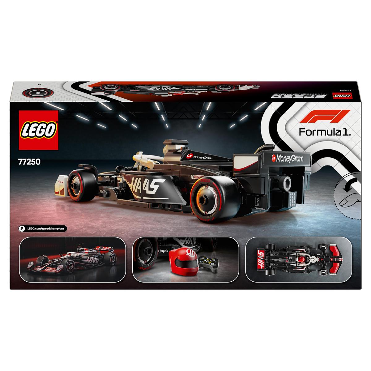LEGO Speed Champions 77250, MoneyGram Haas F1® Team VF-24 Race Car