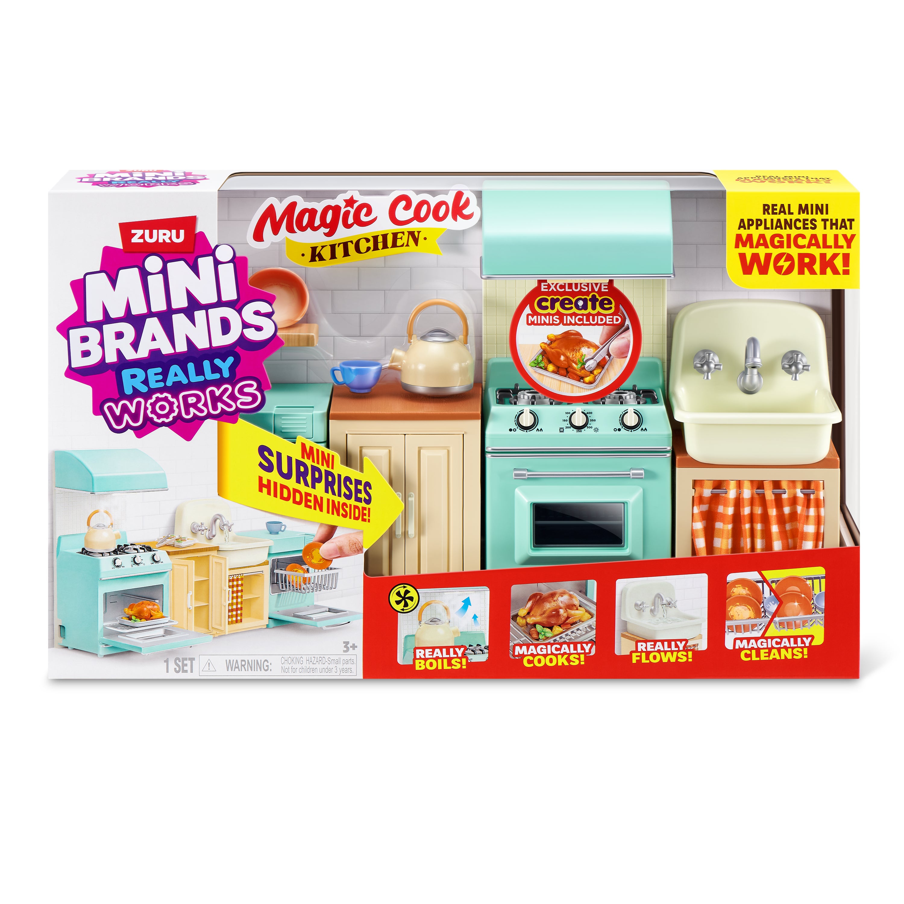 Mini Brands Magic Cook Kitchen - minileksakskök