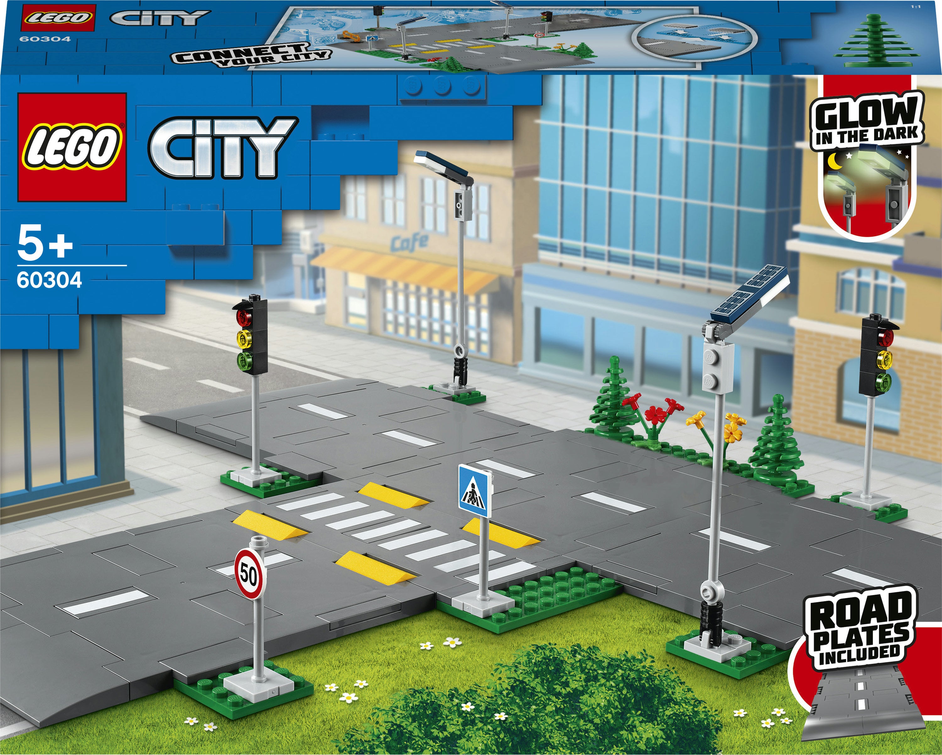 LEGO City Town 60304, Vägplattor
